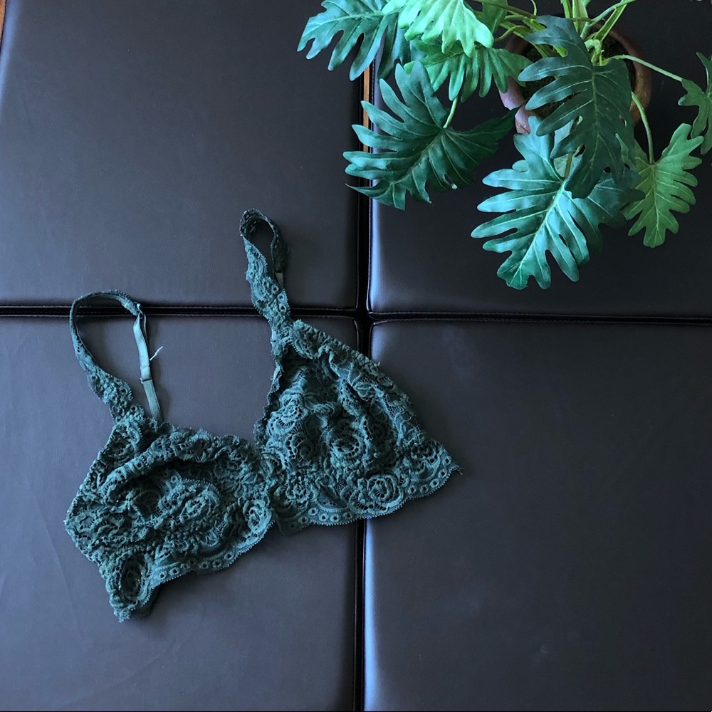 Olive Green Bralette